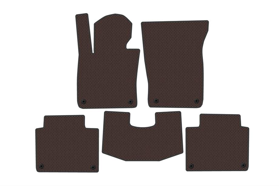 Volvo S90/V90 2016– Rubberen automatten Carsuit (SW, bruin) Image