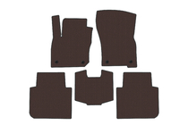 Volkswagen Tayron 2024– Rubberen automatten Carsuit (Bruin) foto 1