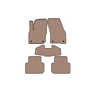 Rubberen automatten Carsuit (Beige) foto 1