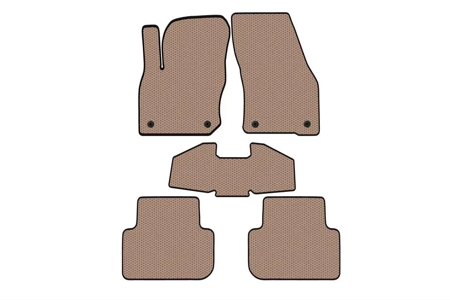 Volkswagen Tiguan 2023– Rubberen automatten Carsuit (Beige) Image