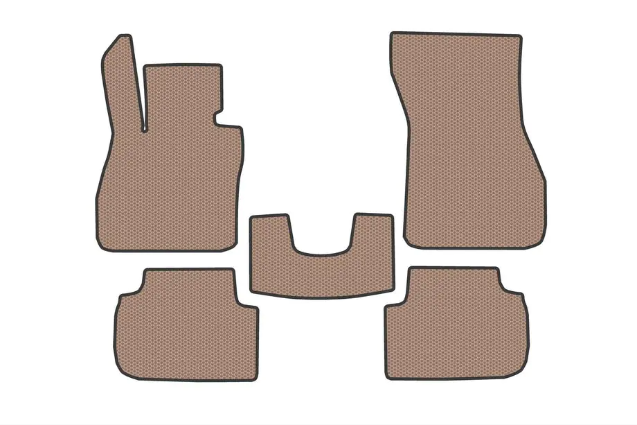 BMW 2 Serie Gran Coupe F44 2020–2024 Carsuit rubberen vloermatten (voor F44, beige) Image