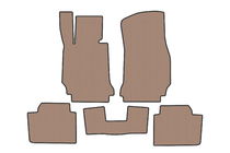 BMW 4 Serie F32/F33/F36 2012–2020 Rubberen automatten Carsuit (voor F36, beige) foto 1