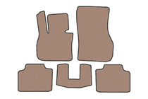 BMW X1/iX1 (U11) 2022– Carsuit rubberen vloermatten (voor X1, beige) foto 1