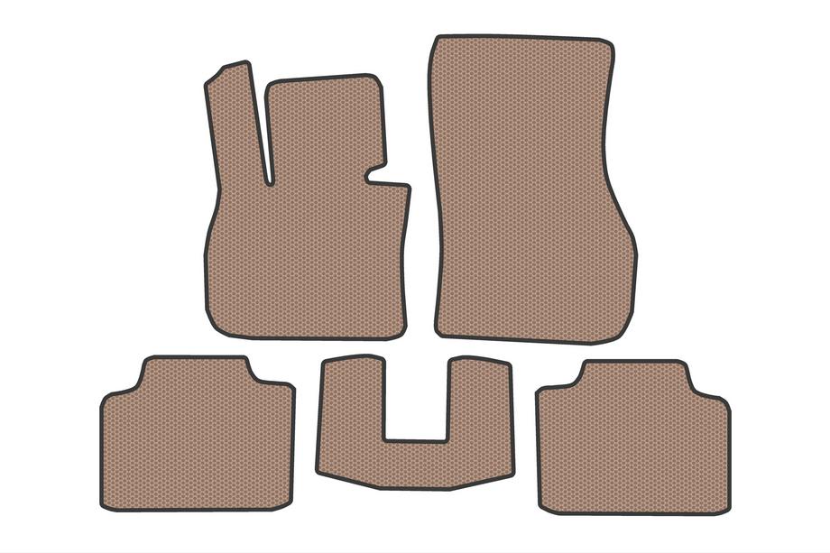 BMW X1/iX1 (U11) 2022– Carsuit rubberen vloermatten (voor X1, beige) Image