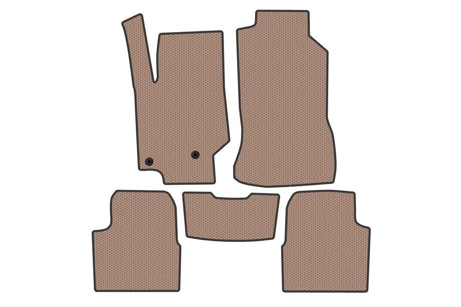 Citroen C4 X/e-C4 X 2022– Carsuit rubber automatten (benzine, beige) Image