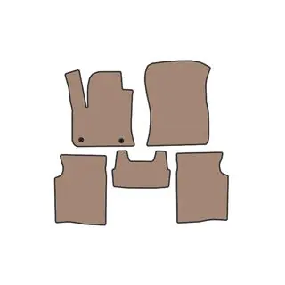 Rubberen automatten Carsuit (Електро, beige)