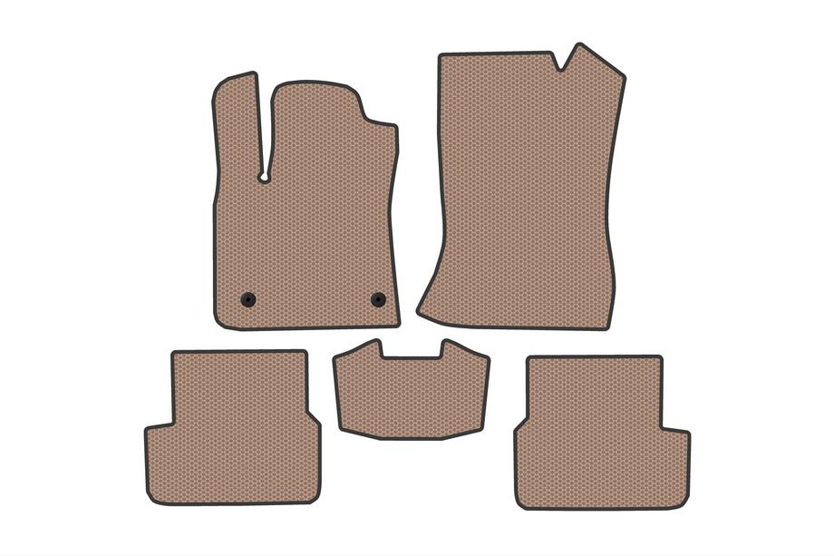 Dacia Sandero 2021– Rubberen automatten Carsuit (Beige) Foto 1