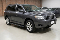 Toyota Highlander 2008–2013 Bosphorus Black side steps (2 st., aluminium) foto 1