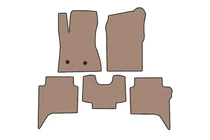 Ford Ranger 2022– Rubberen automatten Carsuit (Beige) foto 1