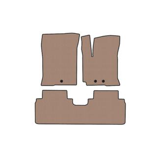 Rubberen automatten Carsuit (Beige)