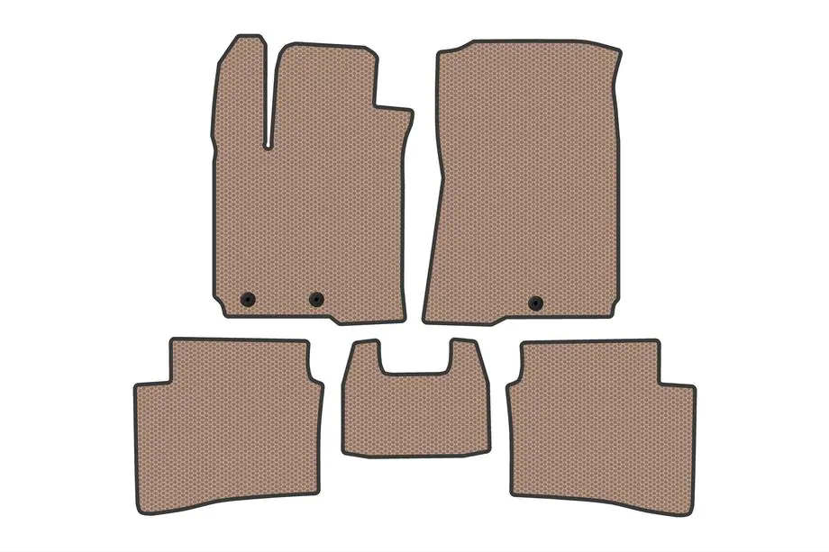 Hyundai I-20 2014–2020 Rubberen automatten Carsuit (Beige) Image