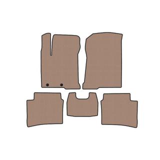 Rubberen automatten Carsuit (Beige) foto 1