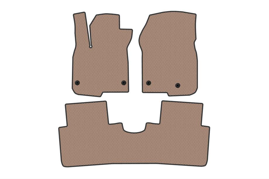 Honda CRV 2022– Rubberen automatten Carsuit (Beige) Image