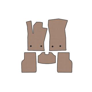 Rubberen automatten Carsuit (Beige) foto 1