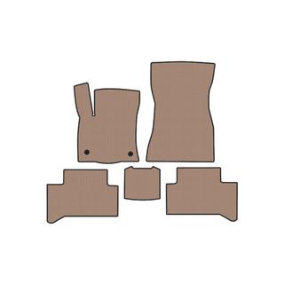 Rubberen automatten Carsuit (Beige) foto 1