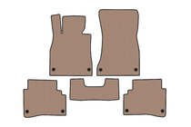 Mercedes S-Class W222 2013–2022 Rubberen automatten Carsuit (Short, Beige) foto 1