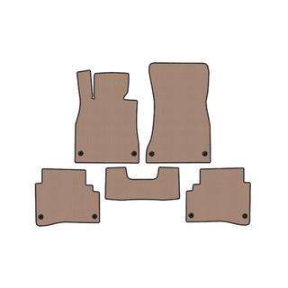 Rubberen automatten Carsuit (Short, Beige) Mercedes S-Class W222 2013–2022 foto 1
