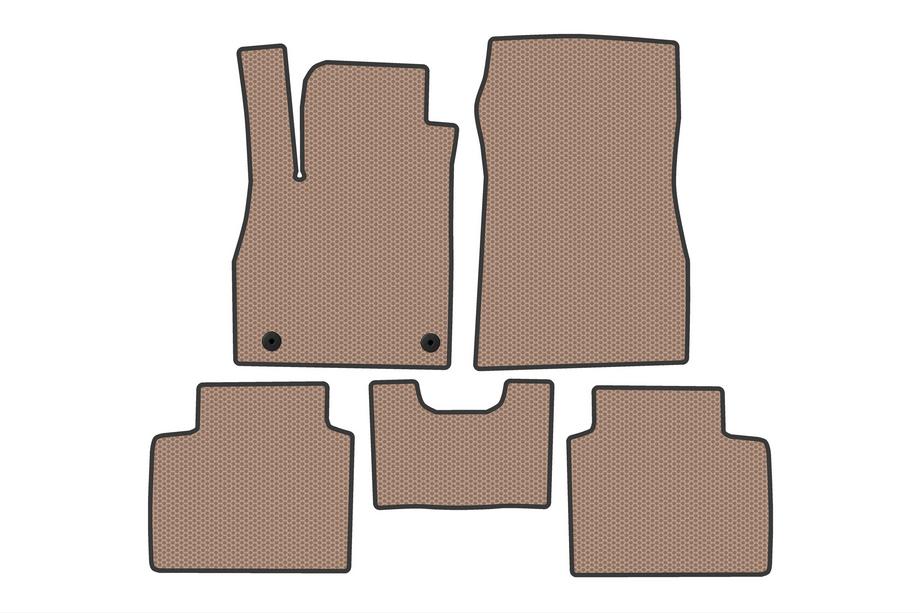 Nissan Micra K14 2016– Rubberen automatten Carsuit (Beige) Image