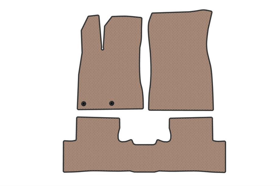 Peugeot 3008 2024– Rubberen automatten Carsuit (Beige) Image