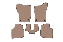 Seat Toledo 2012–2019 Rubberen automatten Carsuit (Beige) foto 1
