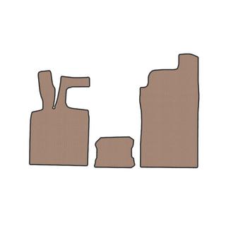 Rubberen automatten Carsuit (Beige) foto 1