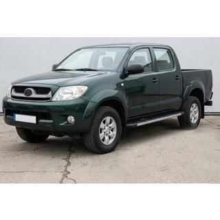 Duru side steps (2 stuks, aluminium) Toyota Hilux 2006–2015 foto 1