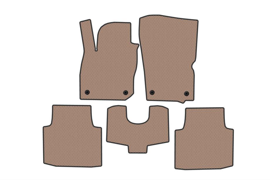 Volkswagen Passat B9 2023– Rubberen automatten Carsuit (SW, beige) Foto 1