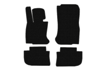 BMW 6-serie F12/F13/F06 2011–2018 Rubberen vloermatten Carsuit (Voor F06, Zwart) foto 1