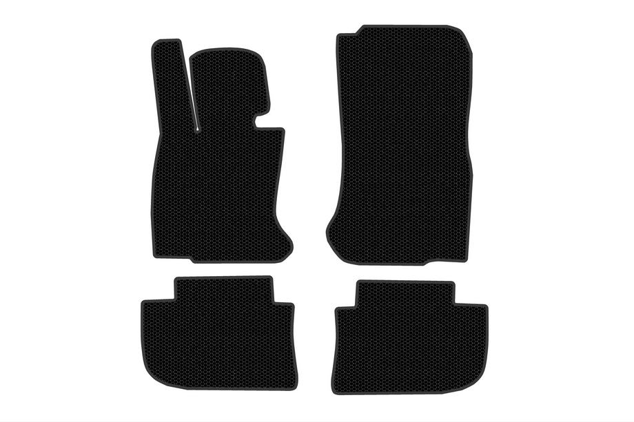BMW 6-serie F12/F13/F06 2011–2018 Rubberen vloermatten Carsuit (Voor F06, Zwart) Image