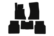 BMW 7-serie E65/66 2001–2008 Carsuit rubberen vloermatten voor interieur (voor E66, zwart) foto 1