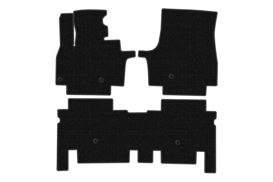 KIA EV9 Carsuit rubberen automatten (2 rijen, zwart) Image
