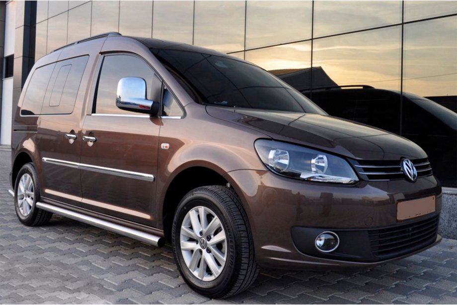 Volkswagen Caddy 2020– Sidebars BB001 (2 stuks, RVS) Ø60, standaard basis Image
