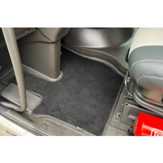 Premium stoffen automatten (Zwart) foto 1