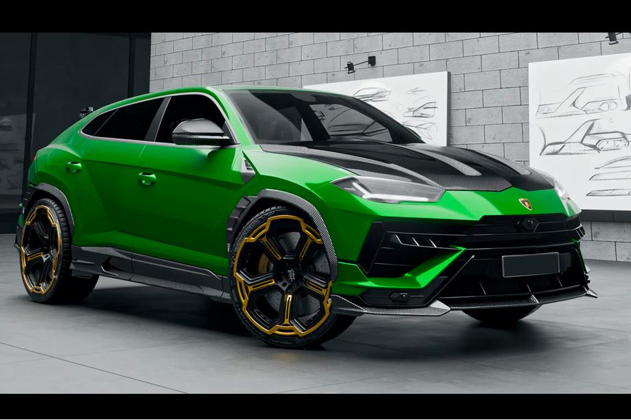 Lamborghini Urus 2018– LRT-Design Carbon bodykit (voor S / Performante 2022-2024) Foto 9