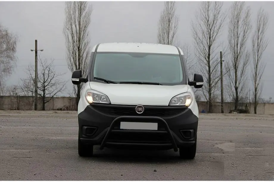 Fiat Doblo II 2010–2022 Bullbar WT022 Black (roestvrij staal) Image