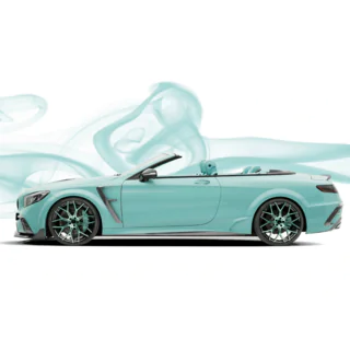 MNSR Carbon bodykit-set (voor S63 Cabrio 2017-2020, gesmeed carbon) foto 3