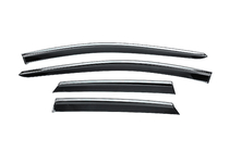 Volkswagen ID.7 2023– Windschermen met chromen sierlijst Niken Luxury (4 stuks) foto 1