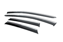 Volkswagen ID.7 2023– Windschermen met chromen sierlijst Niken Luxury (4 stuks) foto 2