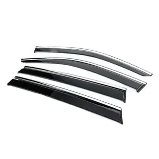 Windschermen met chromen sierlijst Niken Luxury (4 stuks) foto 2