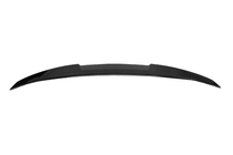 BMW 5 Serie E60/E61 2003–2010 M4-Style V-2 spoiler (hoogglans zwart) foto 6