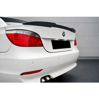 M4-Style V-2 spoiler (hoogglans zwart) BMW 5 Serie E60/E61 2003–2010 foto 1