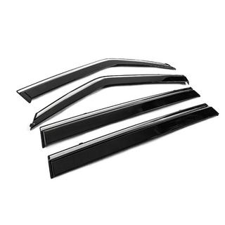 Windschermen met chromen sierlijst Niken Luxury (4 stuks) foto 3