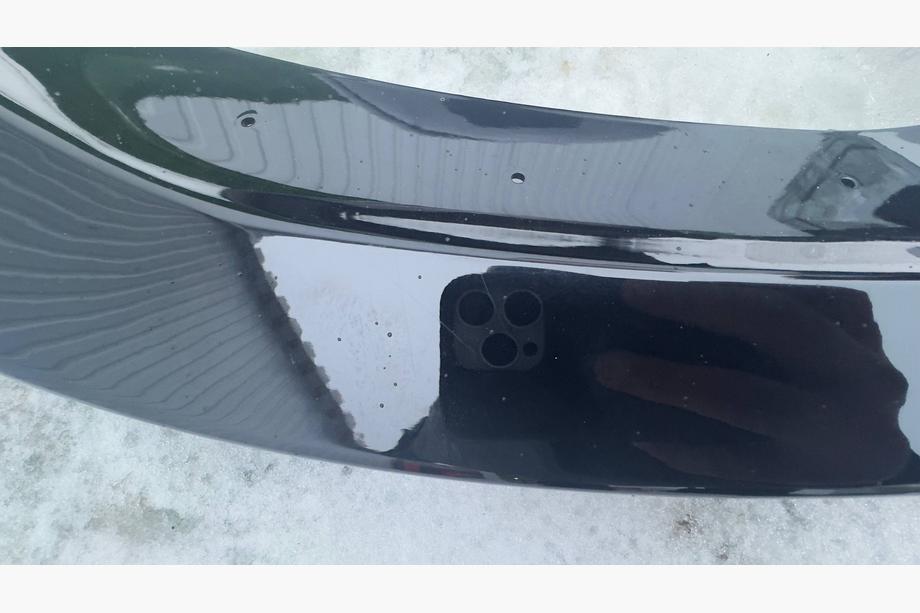 BMW 3 Serie F30/F31 2012–2019 Afgeprijsd: Voorbumper frontlip DPT V-3 (voor M3 F80, glanzend zwart) Foto 3