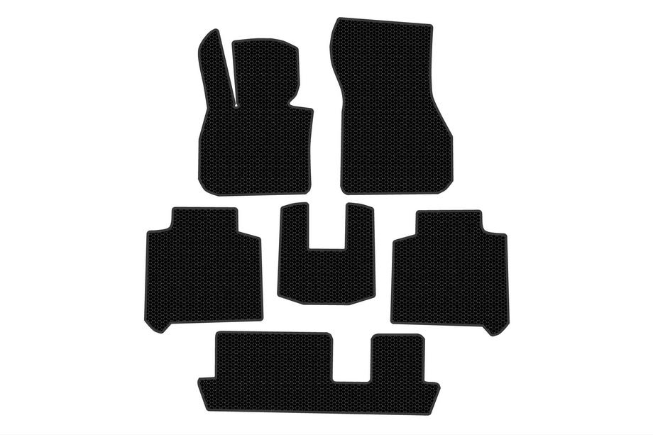 BMW 2 Serie Active Tourer F45/F46 2014–2021 Carsuit rubberen automatten (3 rijen, voor F46, zwart) Image