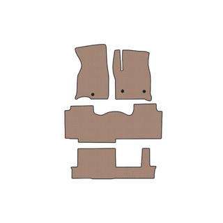 Rubberen automatten Carsuit (3 rijen, Beige) foto 1