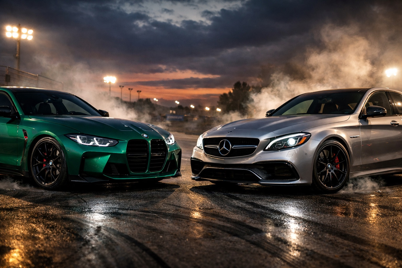 Vergelijking: BMW M3 vs Mercedes C63