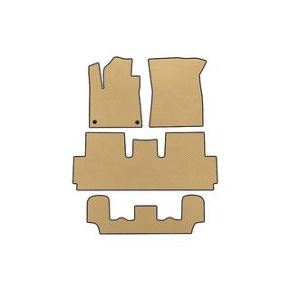 EVA automatten (voor Grand, 3 rijen, beige) Citroen C-4 Picasso 2013–2022