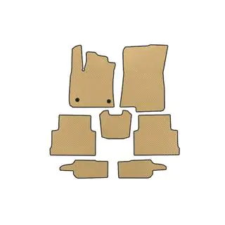 EVA automatten (3 rijen, beige)