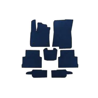 EVA automatten (3 rijen, blauw)