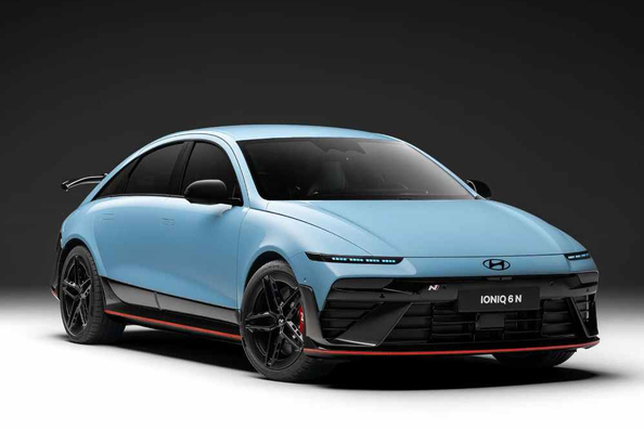 Hyundai IONIQ 6 N 2025: Het snelste elektrische sedan van het merk